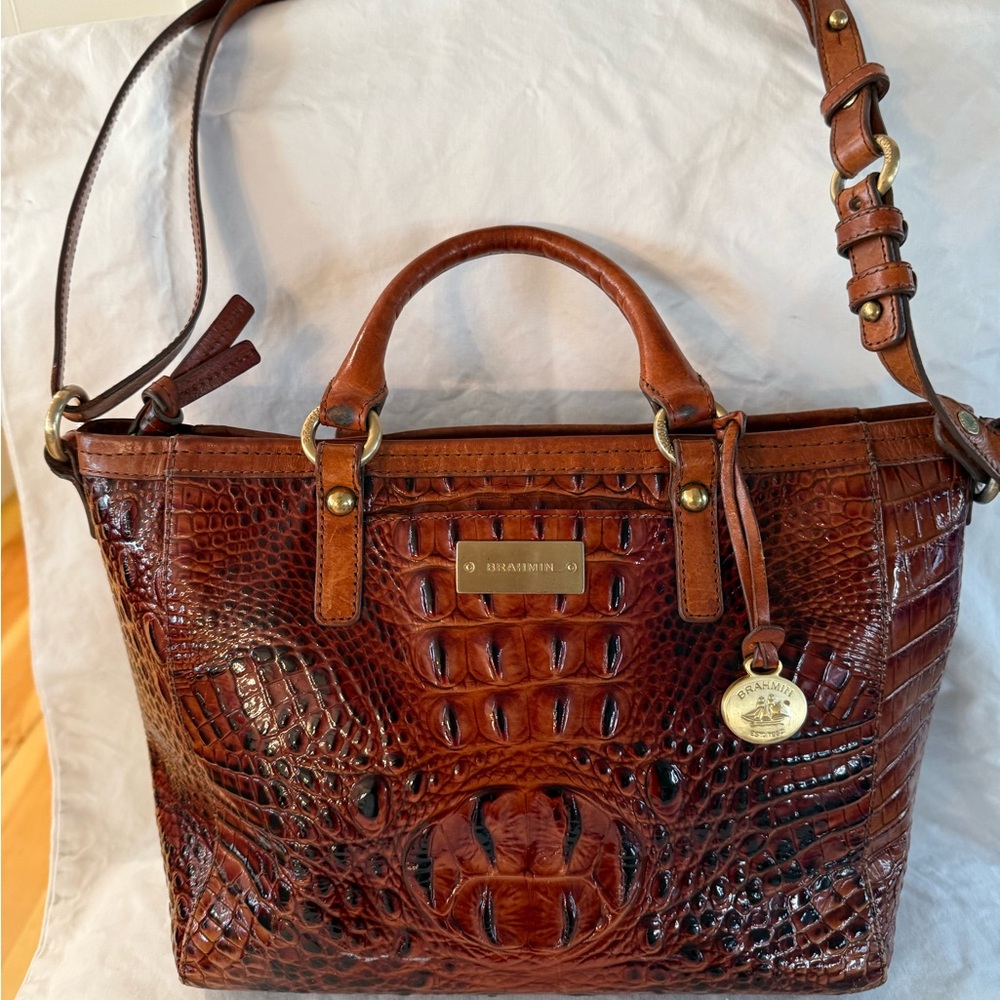 Brahmin Handbag Pecan Melbourne